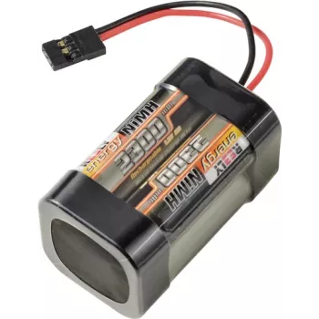 Reely Batería receptora NiMH 4,8V 2300mAh 4xAA conector JR (RE-7863549)