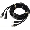 Sygonix Cable de cámara SY-6441782 - 10m cable de vídeo y alimentación CCTV, BNC a BNC + DC
