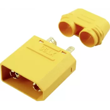 Reely RE-6702312 Conector XT90-S para batería dorado anti-chispa 1 ud.