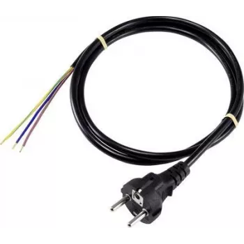 SYGONIX SY-5178370 Cable de alimentación CEE 7/7 a IEC C13 3m negro
