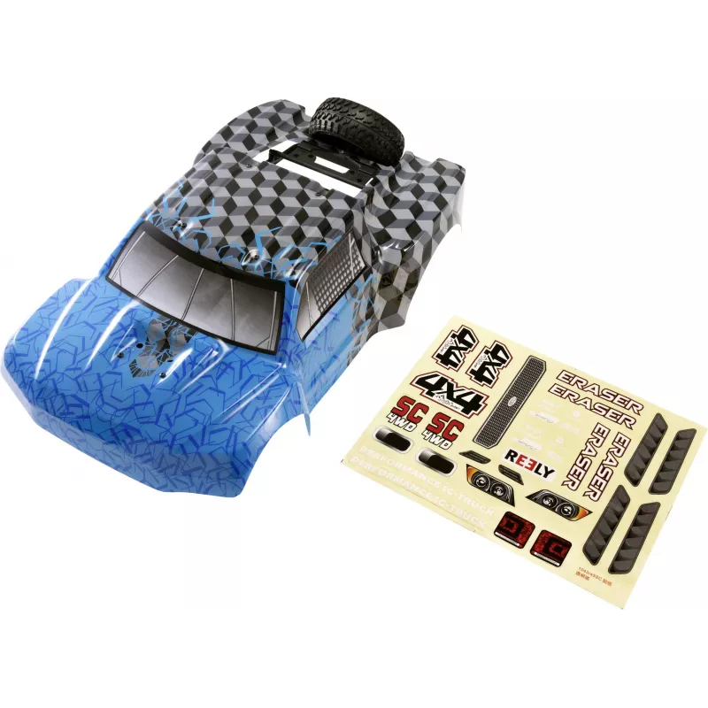 Reely RE-6622353 Carrocería y jaula antivuelco para Rhino 2WD 1:10 RC Buggy