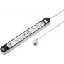 Sygonix SY-4538278 Regleta de enchufes de 8 tomas con interruptor, blanco/negro, cable de 1,5 m