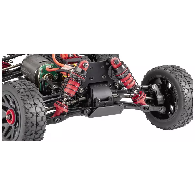 Reely Major Red Brushed 1:14 RC Buggy eléctrico 4WD RTR 2,4 GHz con batería y cargador (RE-7846527)