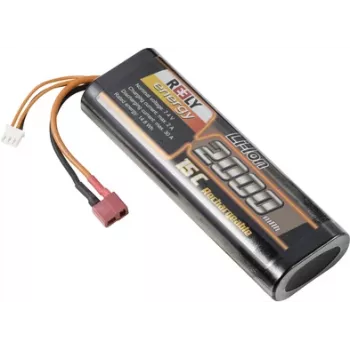 Reely Batería de emisor 7,4V 2000mAh 2S Li-Ion con conector T (RE-7853523)