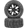 Reely RE-7083018 Ruedas completas para Rhino 2 (2 uds., 1:10, hexágono de 12mm)