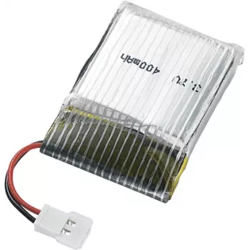 Reely Batería LiPo 3,7V 400mAh 1S 10C Softcase con conector plano RE-7845951