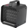 Sygonix SY-6735636 Calentador de aire cerámico PTC 500 W para estancias de hasta 10 m², negro