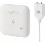 Sygonix SY-6735646 Detector de agua Wi-Fi con control por app, sensor interno y externo, alarma de 85 dB, a batería