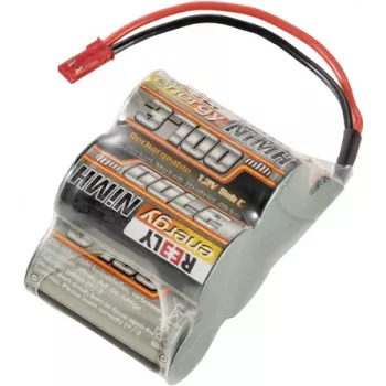 Reely batería de receptor NiMH 6V 3700mAh 5 celdas Sub-C Hump Pack BEC (RE-7855953)