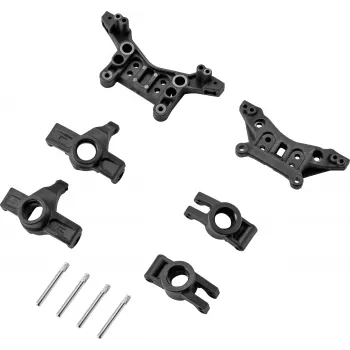 Reely RE-6904716 set de puente de amortiguadores y mangueta para Rhino 2 1:10 4WD Buggy
