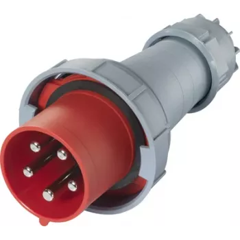 Sygonix SY-6790588 conector macho CEE 125 A 5 polos 400 V/AC IP67 rojo