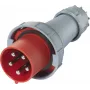 Sygonix SY-6790588 conector macho CEE 125 A 5 polos 400 V/AC IP67 rojo
