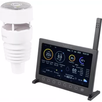 Sygonix SY-5479628 estación meteorológica Wi-Fi con previsión de 2 días