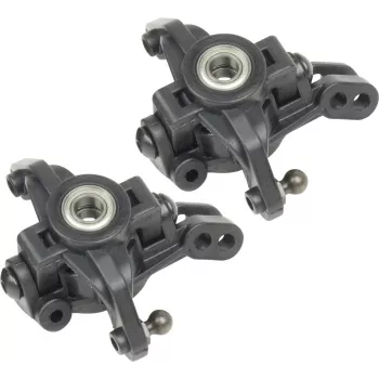 Reely RE-7083027 set de manguetas para Rhino 2 (2 uds., negro)