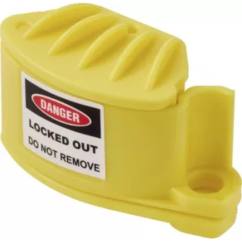 Sygonix SY-6872678 Candado de seguridad 29 mm amarillo