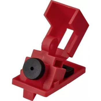 Sygonix SY-6872680 Dispositivo de bloqueo de interruptor automático rojo con bornes para interruptores MCB de hasta 28,9 mm de ancho