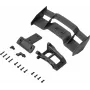 Reely Set de alerón trasero y soporte 1:10 negro (RE-7133427)