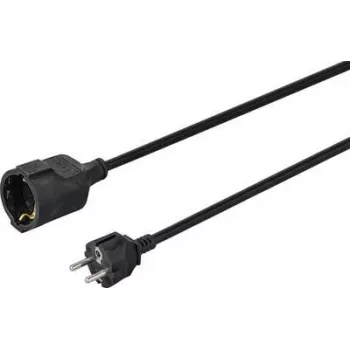 SYGONIX SY-4872632 Cable alargador 16 A negro 3,00 m
