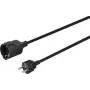 SYGONIX SY-4872632 Cable alargador 16 A negro 3,00 m
