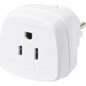 Sygonix SY-7062426 Adaptador de viaje US a Schuko con toma de tierra (SY-7062426)