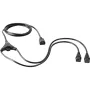 SYGONIX SY-5042698 Cable de alimentación C13 a Schuko 2,35 m negro