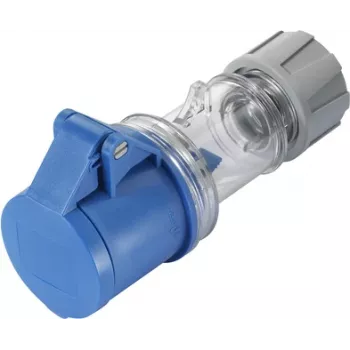 Sygonix SY-5871536 Acoplador CEE 16 A 3 polos 230 V/AC IP44 transparente