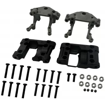 Reely RE-9043677 Juego de fijación de suspensión para vehículos RC Generation X 1:10
