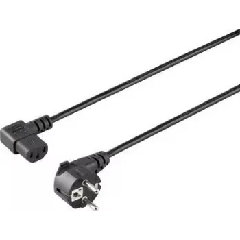 Sygonix SY-5042718 cable de conexión para aparatos CEE 7/7 a IEC C13, 1,5 m, negro