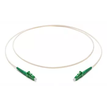 Corning F222201J1Z20007M Cable patch de fibra simplex de LC/APC a LC/APC, 2,0 mm, 7 m, Blanco