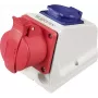 Sygonix SY-6271370 toma de pared CEE 16 A 5 polos 415 V/AC IP44 rojo