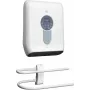 Sygonix SY-5050590 Calentador de aire para baño Blanco 2000W con pantalla LED, control táctil y mando a distancia, IP22 resistente a salpicaduras