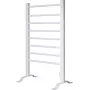 Sygonix Toallero de pie y pared con 2 barras, metal negro mate (SY-6796866)