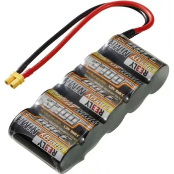Reely Batería NiMH 6 V 3700 mAh 5x Sub-C Side-by-Side XT30 (RE-7853241)