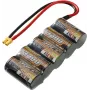 Reely Batería NiMH 6 V 3700 mAh 5x Sub-C Side-by-Side XT30 (RE-7853241)
