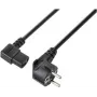 Sygonix SY-5243884 Cable de alimentación Schuko a IEC C13 5 m negro