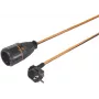 Sygonix SY-5597568 Cable alargador 16 A negro, naranja 5 m bloqueable