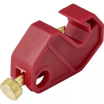 Sygonix SY-6872532 Bloqueo de interruptor automático rojo para ancho de interruptor hasta 8 mm
