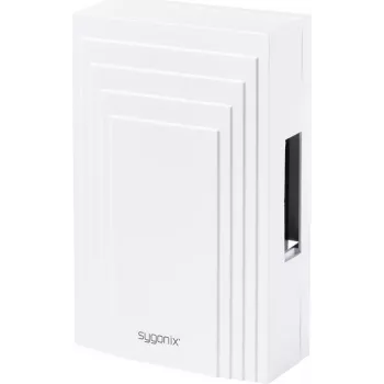 Sygonix SY-5491840 Timbre con cable 8-12V AC/DC 85dB blanco