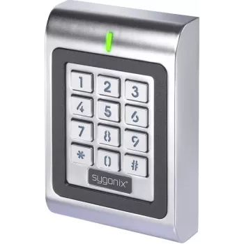 Sygonix Teclado de código SY-6879940 RFID 12/18V DC IP66 Superficie Negro (SY-6879940)
