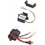 Reely RE-8705337 Set electrónico para Carbon Fighter III (receptor 2,4 GHz, variador de velocidad con escobillas 40A, servo de dirección)