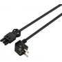 Sygonix SY-6676352 cable de alimentación Schuko a IEC C13 1,8 m negro