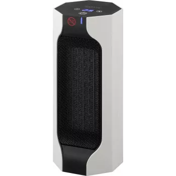 Sygonix SY-6735638 calefactor cerámico PTC blanco | 2000W termostato digital, temporizador 12h, oscilación, mando a distancia