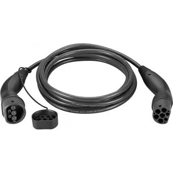 LAPP MOBILITY Cable de carga para VE Type 2, 7,4 kW, 5 m, negro (61780)