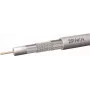 Draka Coax10AD10SAL cable coaxial 75 Ohm 100m anillo blanco PE 60014932