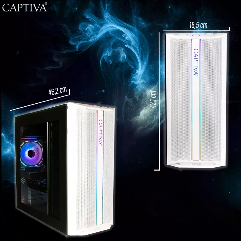 Captiva PC Business/Office R10-3531 (Ryzen 5 3400G/SSD 2TB/32GB/WLAN/sin SO)