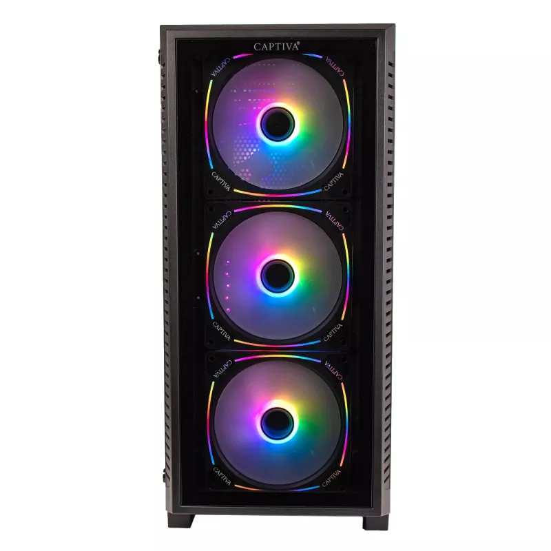 Captiva PC Entry Gaming R10-3599 (Ryzen 5 7500X3D/RTX5060 Ti 16GB GDDR7/SSD 1TB/16GB/WLAN/sin SO)
