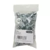 PRESSOL boquillas de engrase de cabeza plana M1-KØ 16, M10 x 1, acero galvanizado, pack de 25 (16 813)
