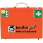 Söhngen botiquín de primeros auxilios DIN 13157 0360111, carcasa de ABS naranja, montaje en pared, capacidad para 20 personas