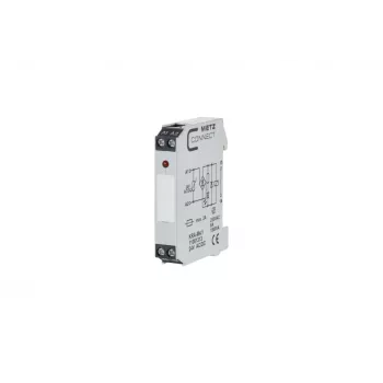 METZ CONNECT KRA-M4/1 Módulo de relé de interfaz, 1 contacto conmutador, bobina 24 V AC, blanco 11061313
