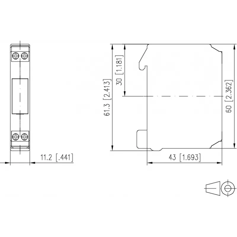 METZ CONNECT Módulo optoacoplador-triac KRE-M4/1AC2 1106312518